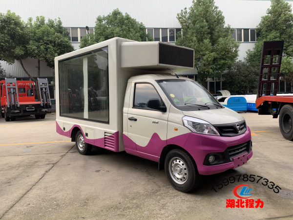 国六福田单面屏广告车 国六福田单面屏广告车