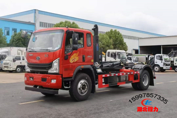 重汽豪曼18吨勾臂垃圾车 重汽豪曼18吨勾臂垃圾车