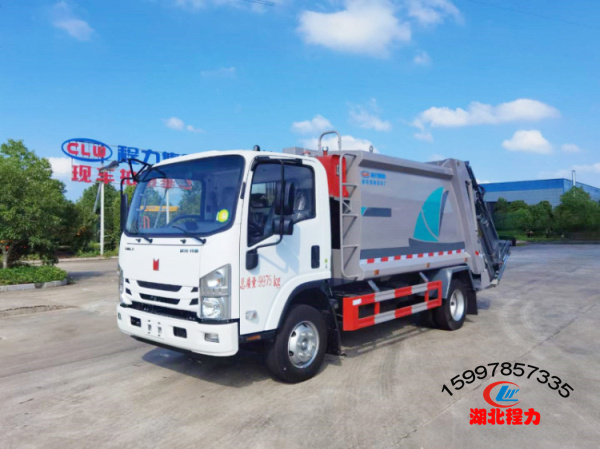 庆铃铃咖压缩式垃圾车 庆铃铃咖压缩式垃圾车