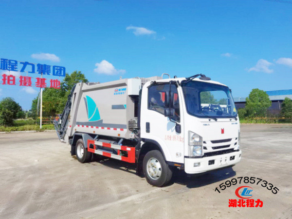 庆铃铃咖压缩式垃圾车 庆铃铃咖压缩式垃圾车