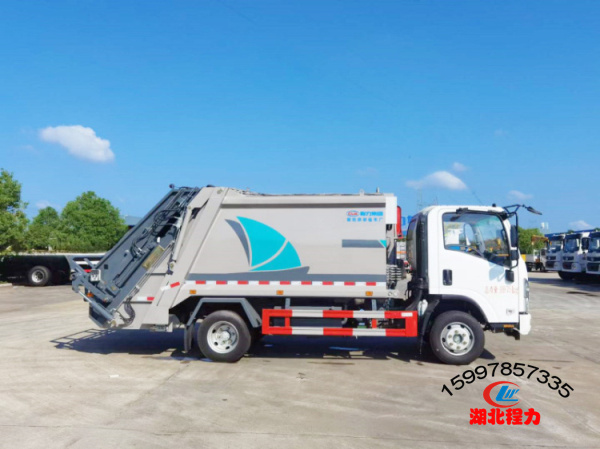 庆铃铃咖压缩式垃圾车 庆铃铃咖压缩式垃圾车