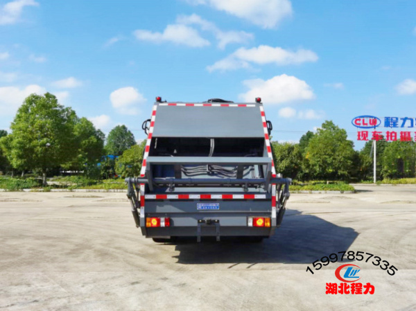 庆铃铃咖压缩式垃圾车 庆铃铃咖压缩式垃圾车